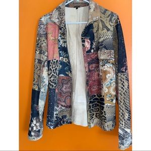 Vintage Roberto Cavalier Leather Jacket